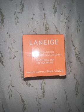 LANEIGE Peach Iced Tea Lip Mask - Peach-Orange Packaging